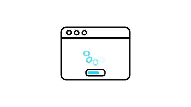 Loading Animated Icon Video