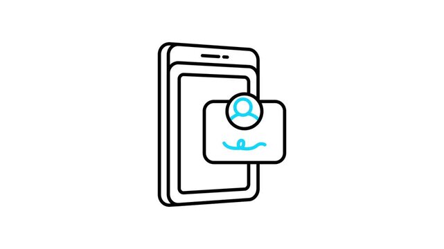 User Animated Icon Video