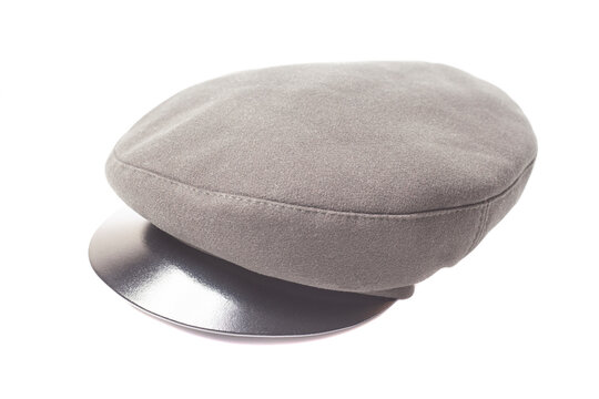 cap with visor isolated on white background