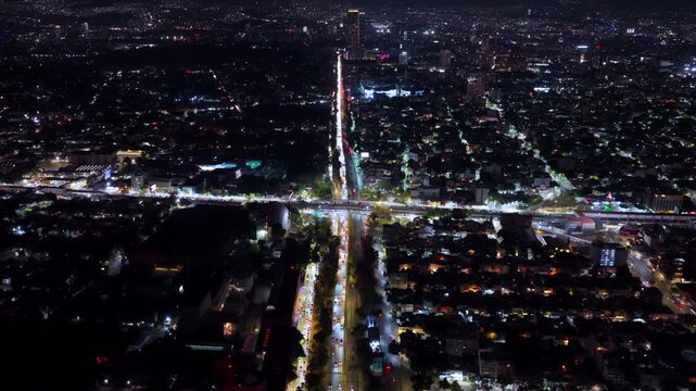 Calzada de Tlalpan - Night