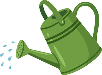 Watering Can Illustration © jjeongroom