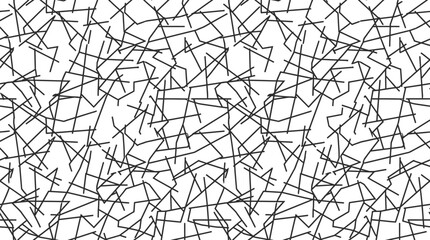 Fototapeta premium Black lines on white background.