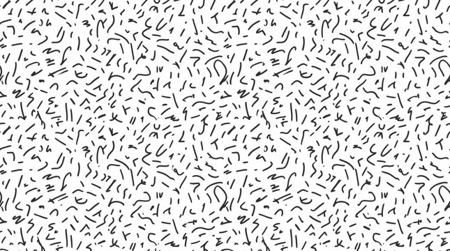 Black and white abstract pattern design.