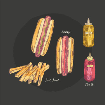 Chalk Sausage Images – Browse 2,194 Stock Photos, Vectors, and