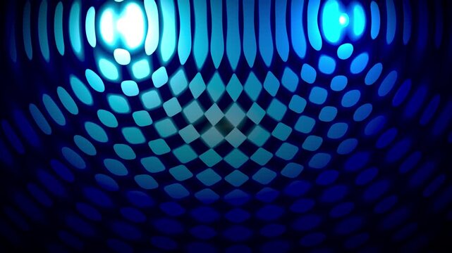 Abstract circular light waves motion background