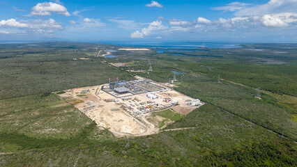 Planta de energia en Republica Dominicana. © robert