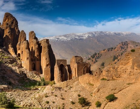 adrar amellal in the babor mountains bejaia algeria
