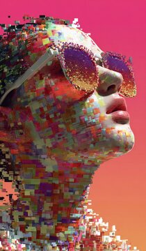 Pixelated Beauty