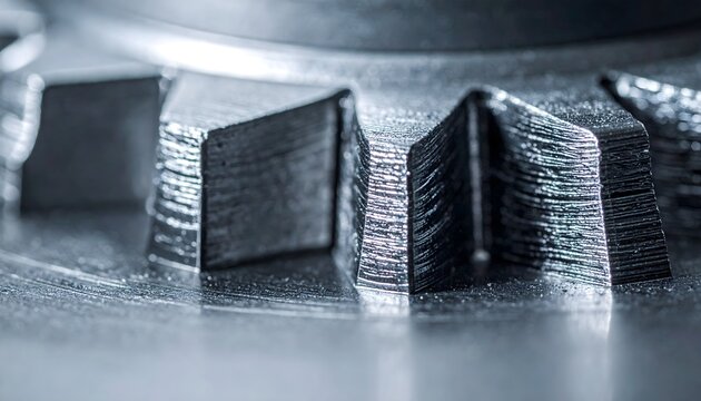 3D Printed Titanium Sintering Texture with Left Copy Space for Additive Manufacturing