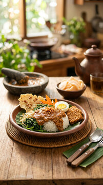 Nasi Pecel Indonesia