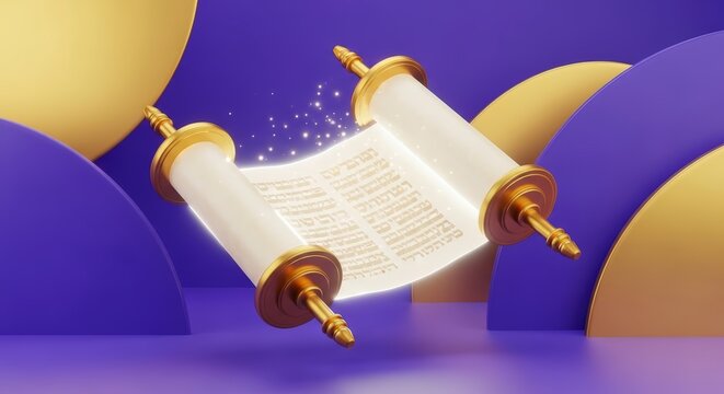 Torah scroll Jewish tradition scripture.