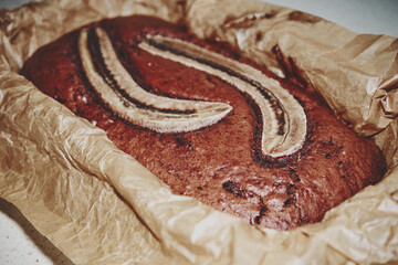 chlebek czekoladowo bananowy  © Marcin Łazarczyk