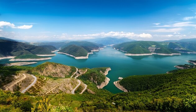 Vole Au Dessus Drun Lac