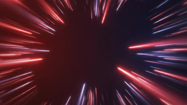 breaking news broadcast background with dynamic diagonal light streaks moving rapidly across frame