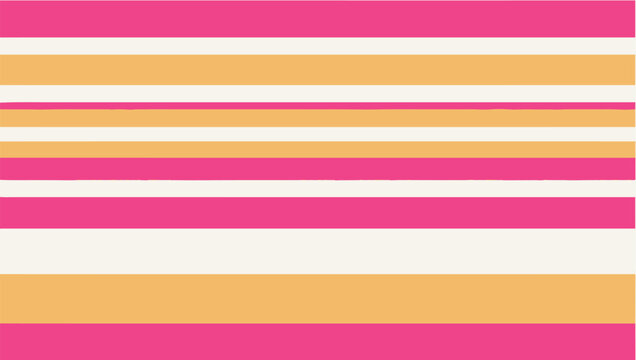 Pink Orange White Horizontal Stripes Abstract Pattern Minimalist Geometric Modern Digital Art Background Backdrop Wallpaper Graphic Element