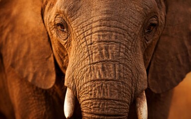 Obraz premium Elephant Closeup - 1