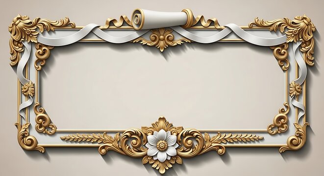 Exquisite ornate ceiling featuring intricate floral and geometric designs