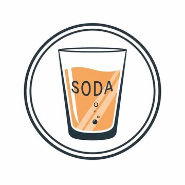 Refreshing beverage in a clear glass with bubbly liquid.