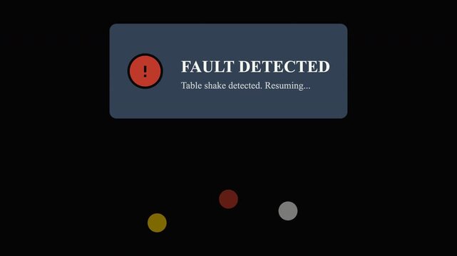 Fault detected message for tech blogs, website troubleshooting tips, software error articles, and digital design presentations.