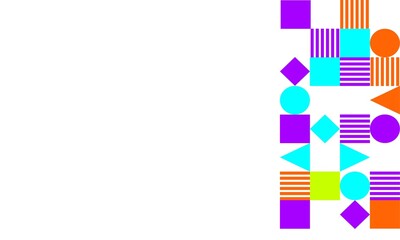 Obraz premium abstract colorful background with arrows