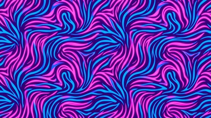 Fototapeta premium Blue and pink swirling abstract pattern