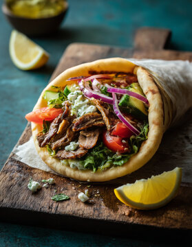 gyro sandwich