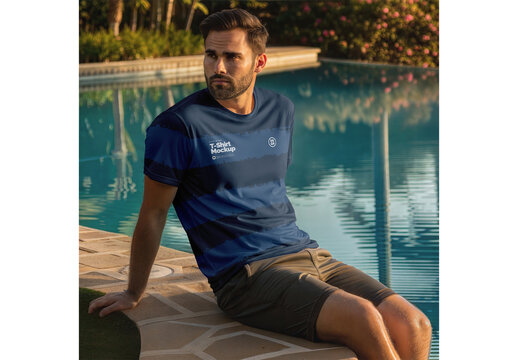 Men's T-Shirt Mockup