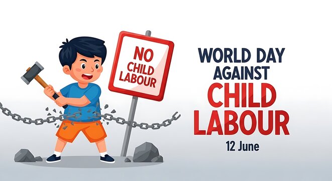 World day against child labour breaking chains and protecting children's futures