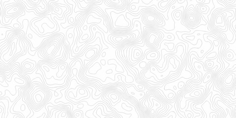 Minimal topography map area wallpaper. vector topo paper lines. Topographic contour lines grid map pattern. mountain relief. Contour hiking design wallpaper. © MdLothfor