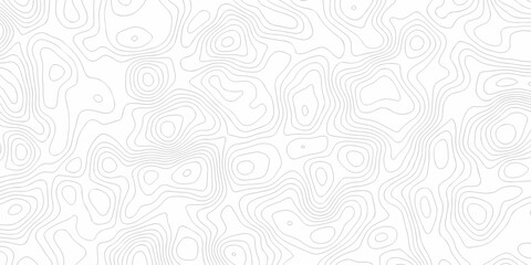 Minimal topography map area wallpaper. vector topo paper lines. Topographic contour lines grid map pattern. mountain relief. Contour hiking design wallpaper. © MdLothfor
