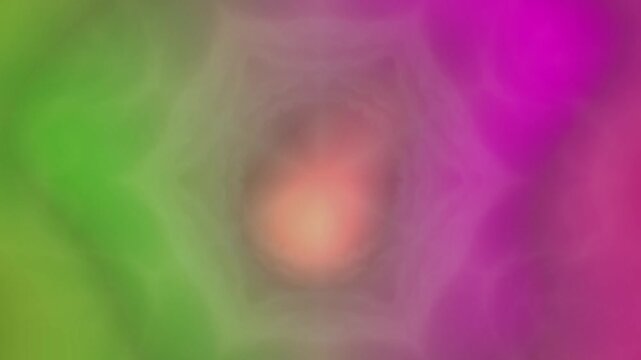 Soft abstract gradient background featuring smooth green and pink tones with subtle symmetrical light patterns, creating a calm and modern visual atmosphere.