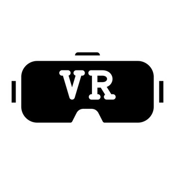 Vector Design Vr Glasses Icon Style