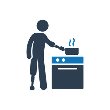 Prosthetic Leg Cooking icon