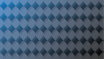 Fototapeta premium An abstract background featuring a repeating diamond pattern in varying shades of blue