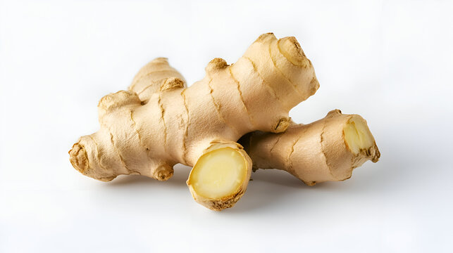 ginger isolated on white background