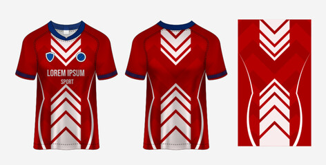 Sport jersey design fabric textile for sublimation © Cristopo