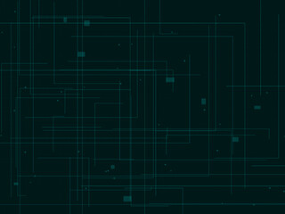 Fototapeta premium Electronic Circuit Board Tech Digital Design Wallpaper