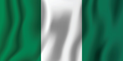 Obraz premium Saudi arabian flag a vertical tricolor of green and white