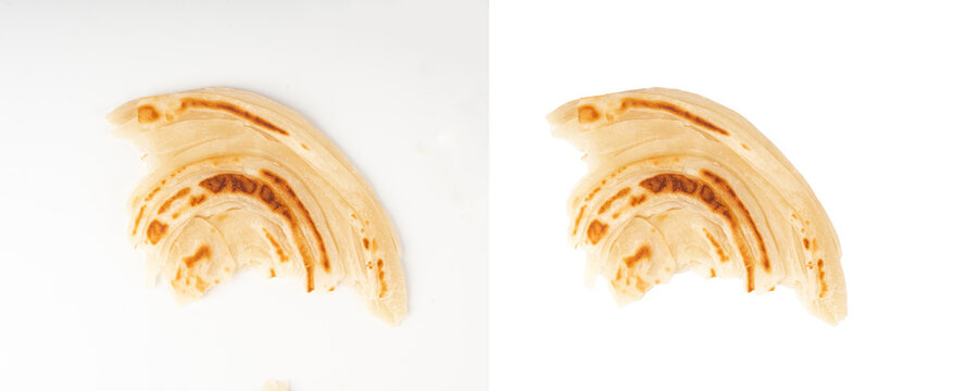 Kerala porotta known as paratha or parotta