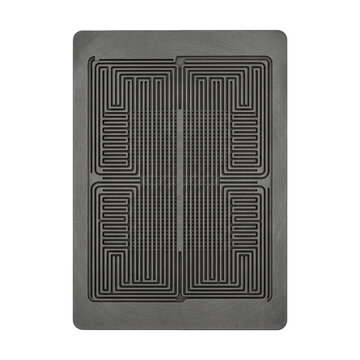 Fuel Cell Stack Components Metal Bipolar Plate with Flow Channel Pattern