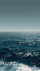Fototapeta premium Vast Ocean Horizon at Dusk