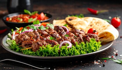Fototapeta premium Kebapche vom Grill
