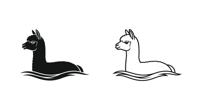 Alpaca Wool Luxury Camelid Fibers Design Vector