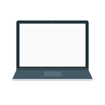 Laptop computer icon vector illustration design