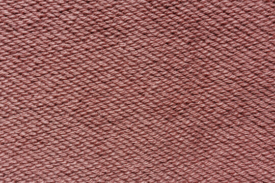 Dusty rose french terry fabric loopback backside texture close up textile background