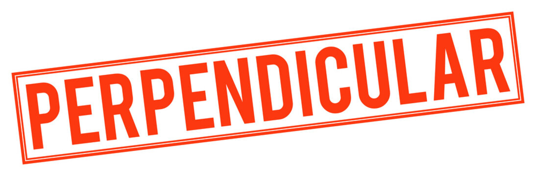 Large red perpendicular stamp text on transparent background