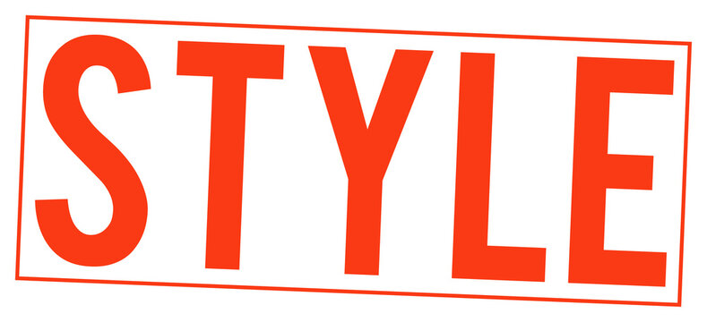 Large red style text in a rectangular box on transparent background