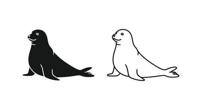SEO-Optimized Seal Illustration Designs Vector