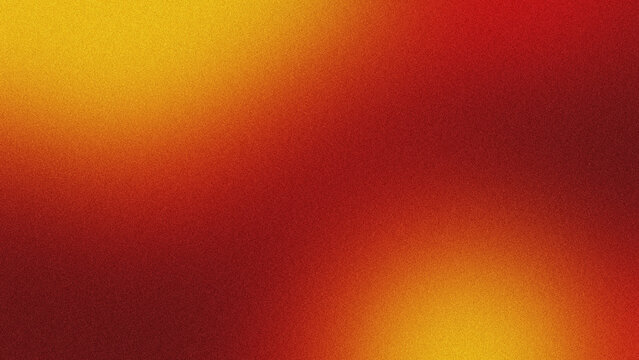 Abstract grain texture background with warm orange and red gradient