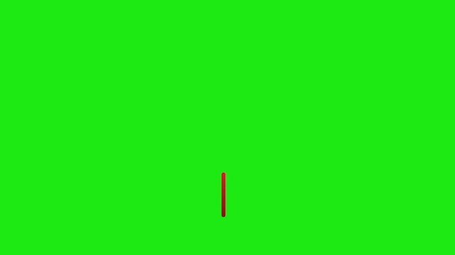 YouTube Subscribe Button and Bell Notification Animation on Green Screen